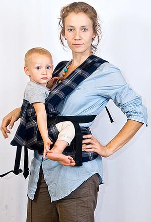 Синяя шотландка