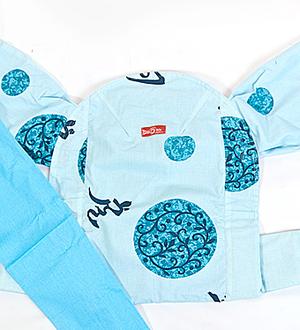 Арабская вязь, синяя