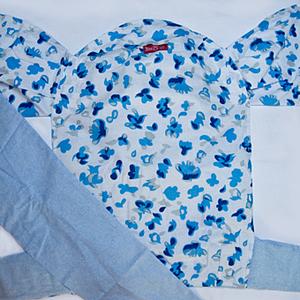 Синие лепестки