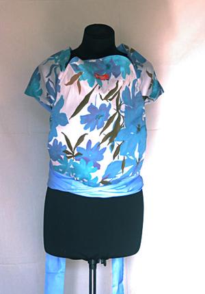 Бирюзовые цветы