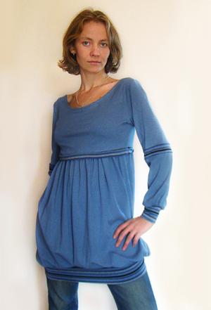 Платье, индиго