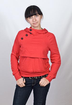 Реглан, красный