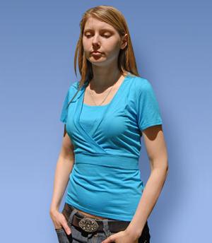 Небесно-голубая