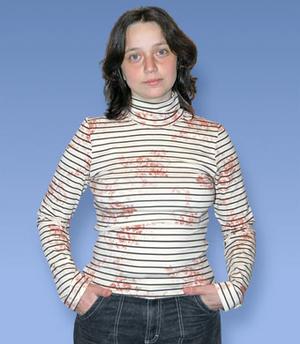 Бежевая полоска