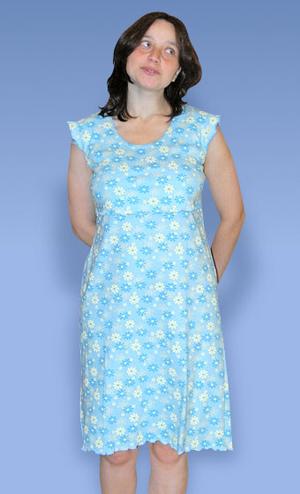 Ночная рубашка «Незабудки»