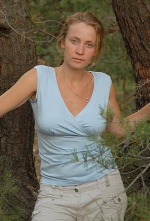 Майка, нежно голубая