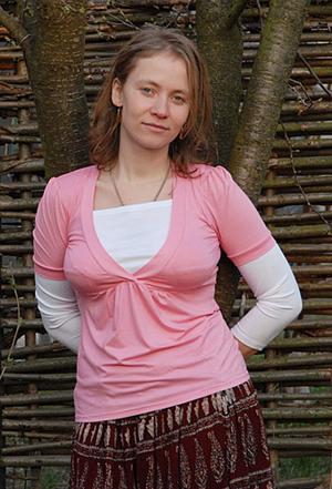 Нежно розовая