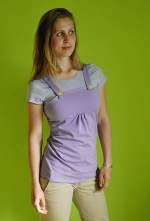 Фиолет с пуговичками