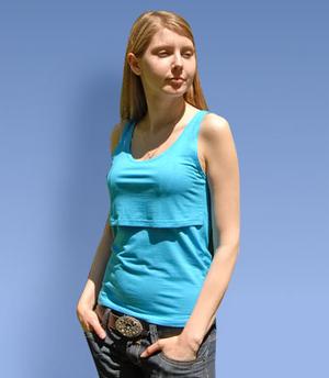 Небесно-голубая