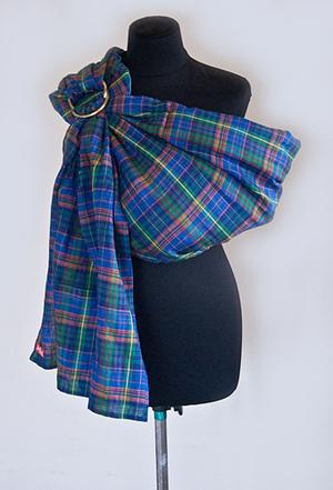 Синяя шотландка