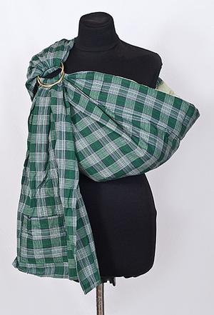 Зеленая шотландка