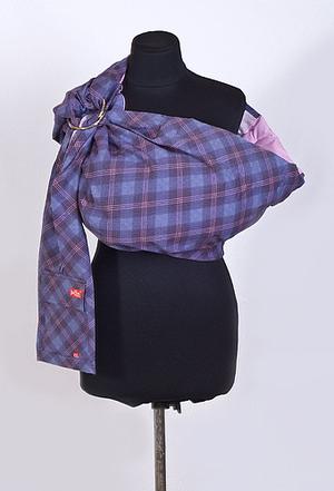 Сиреневая шотландка