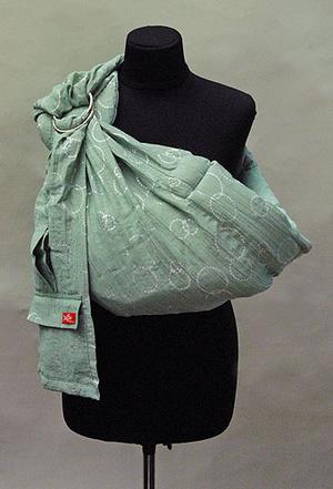 Бирюзовый, колечки