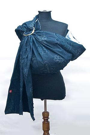 Синие листья