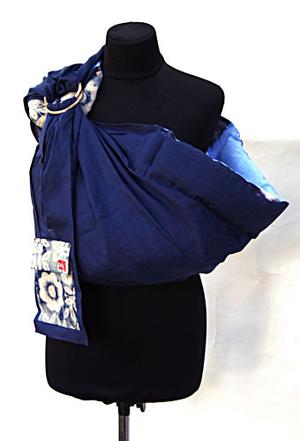 Синяя акварель