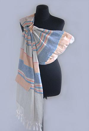 Индия, желто-голубой