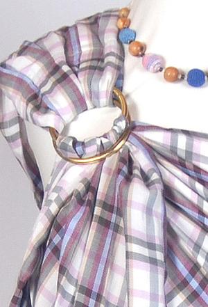 Шотландка фиолетовая