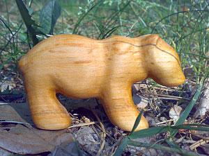 Медведь, ольха