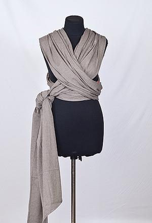 Коричневый в елочку