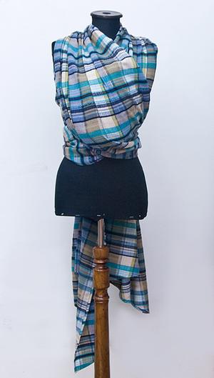 Синяя шотландка