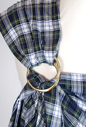 Шотландка зеленая