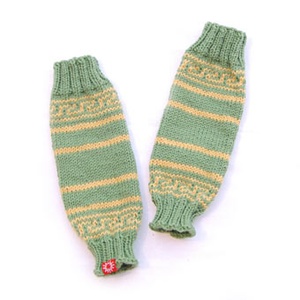 Орнамент зеленый, желтый